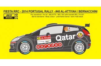 Transkit – Ford Fiesta RRC Rally Portugal 2014 - Al-Attiyah / Bernacchini